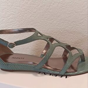 Alfani Turquoise Strappy Sandals